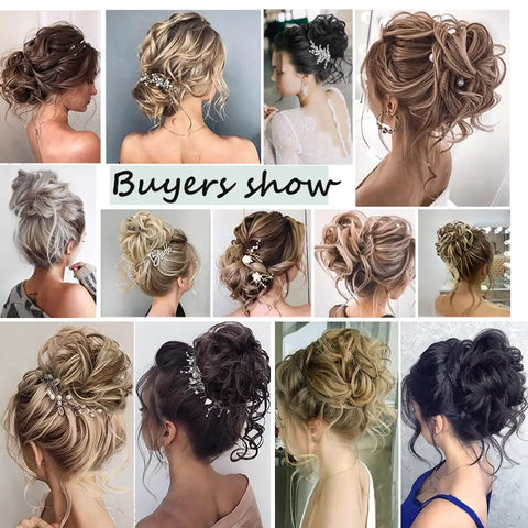 25 Colors Synthetic Curly Hair Claw