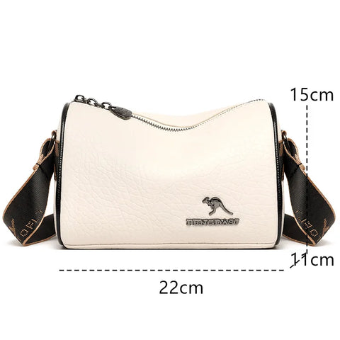 UrbanGrace Soft Leather Crossbody Bag