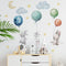 Flying Rabbits Wall Stickers