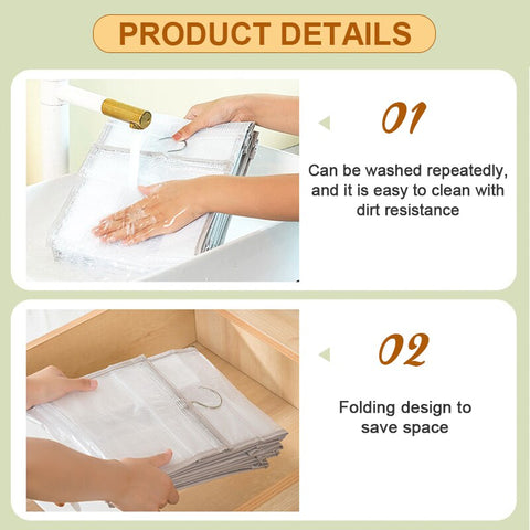 Wardrobe Hanging Clothes Organizer