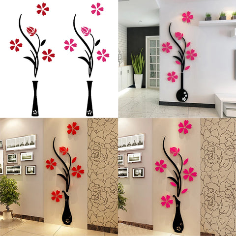 Self-Adhesive Flower Wall Sticker