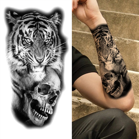 Full Arm Temporary Tattoos