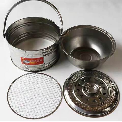 Barbecue Grill Bucket