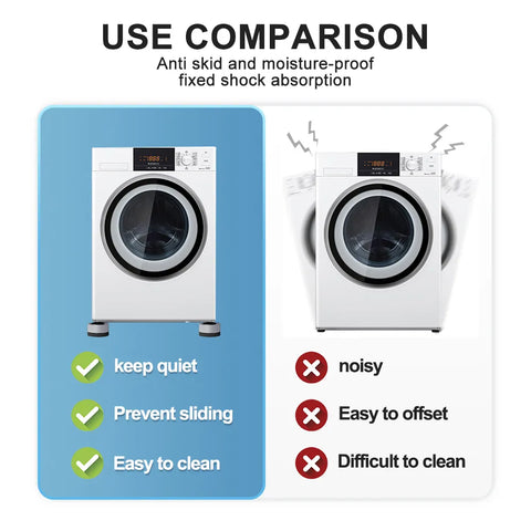 4PCS/8PCS Anti Vibration Washing Machine Pads