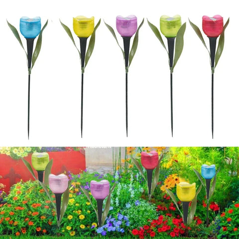 Solar Light Tulip
