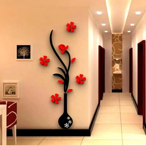 Self-Adhesive Flower Wall Sticker