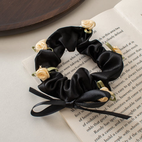 Flower Butterfly Elastic Hair Tie Scrunchie