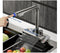 Digital Display Smart Waterfall Faucet