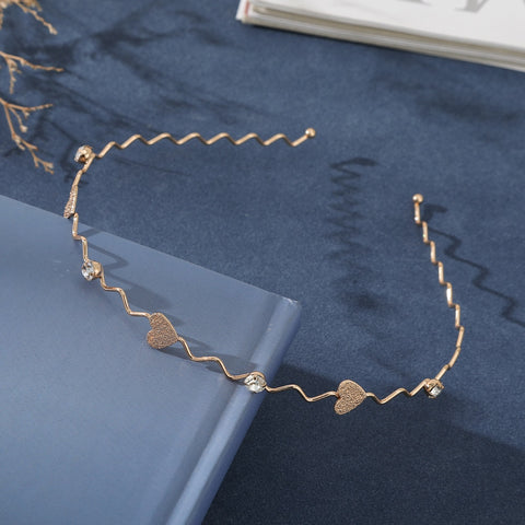 Metal Gold Silver Headband