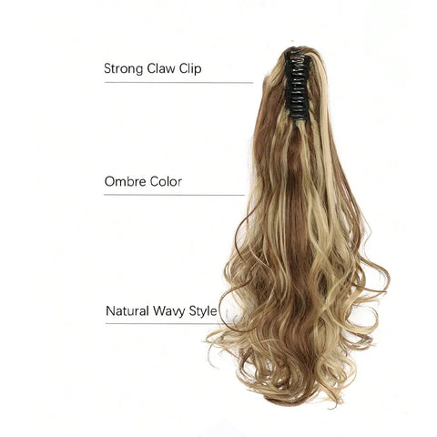 25 Styles 22Inch Long Wavy Claw Clip