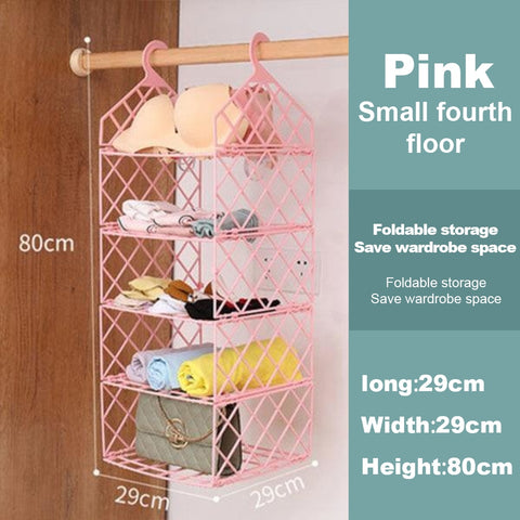 Multilayer Hanging Clothes Shelves