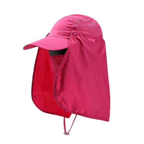 Summer UV Protection Mask Hat