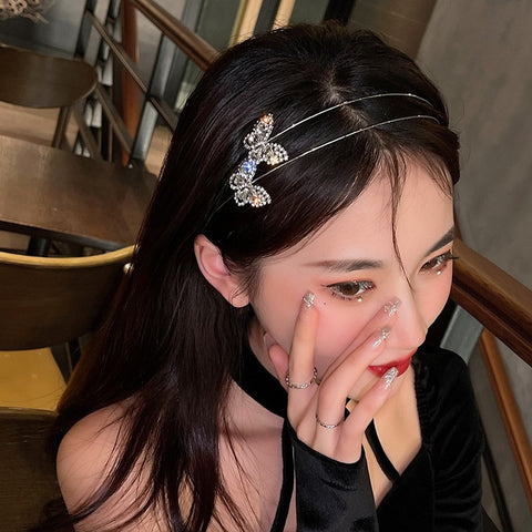 Metal Gold Silver Headband