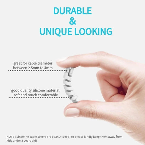 5/10/20PCS Spiral Cable Protector