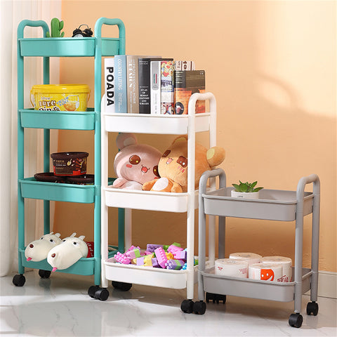Multi-Layer Storage Trolley Rack