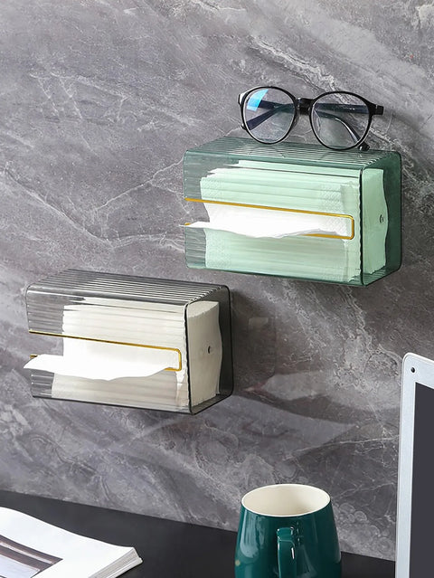 Wall-mounted Tissue Box