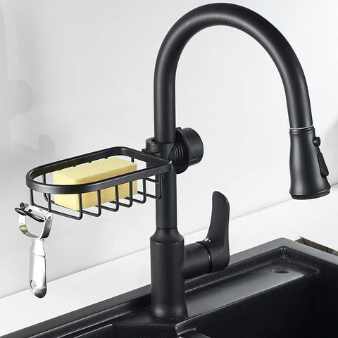 Kitchen Sink Sponge Drain Rack