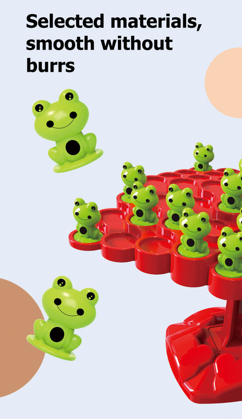 Hoppy Adventures: The Fun Frog Balance Tree Board Game