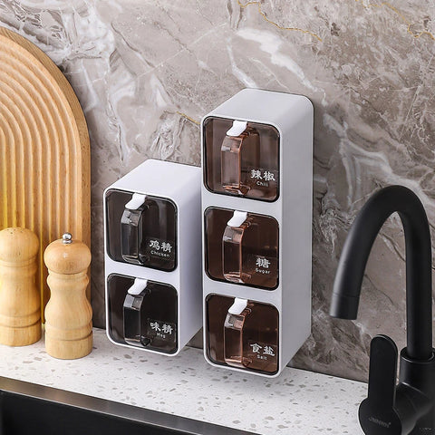 Wall Mount Seasoning Organizer