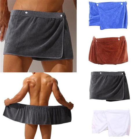 CoralEase Men's Bath Wrap
