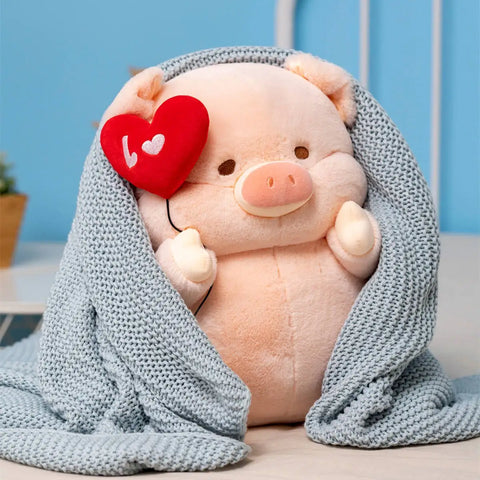Kawaii Angel Pig Plush Doll