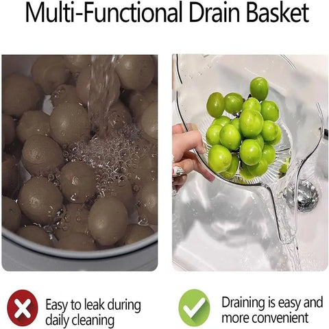 Multifunctional Drain Basket Bowl