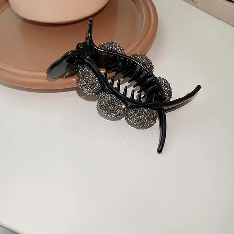 Pearl Flower Hair Claw