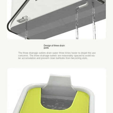 1.2/1.5M Large Foldable Bathtub