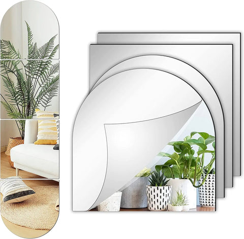4 PCS Dura Mirror Stickers