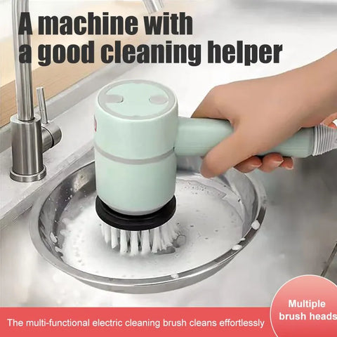 Electric Cleaning Brush Set