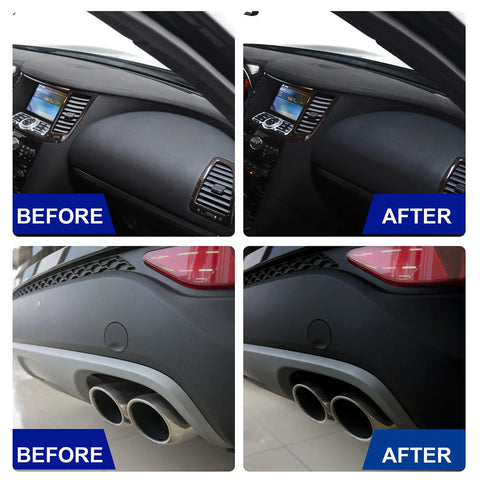 Car Plastic Parts Polish
