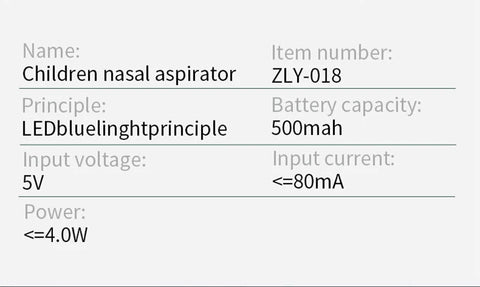 SniffyBoo™ – Electric Baby Nose Cleaner
