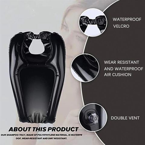 Inflatable Shampoo Hair Wash Basin