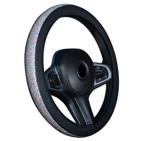 Rhinestones Steering Wheel Cover