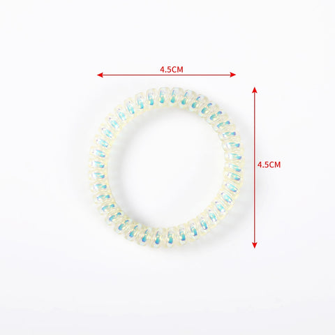 6PCS Spiral Hair Ties