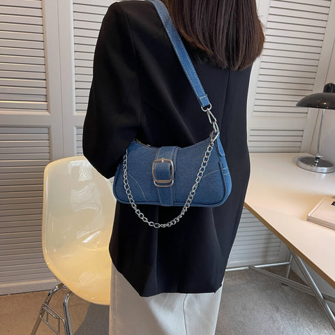 Denim Chic Crossbody