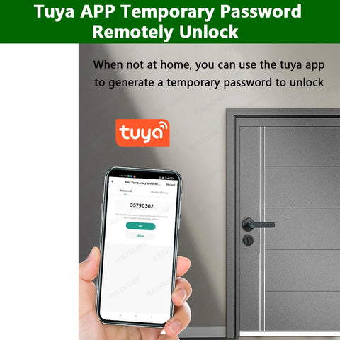 RayKube M3 Smart Fingerprint Door Lock
