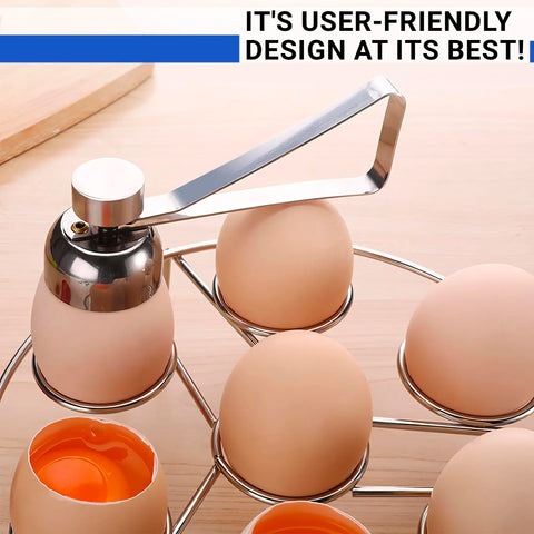 Stainless Steel Egg Cracker