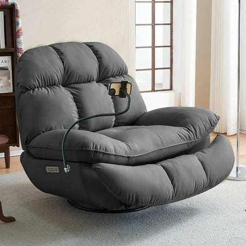 Electric Heating Massage Recliner Armchair Sofa