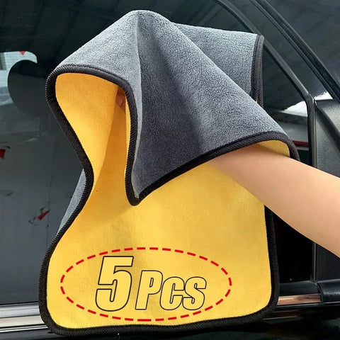 1/3/5PCS Microfiber Cleaning Towel