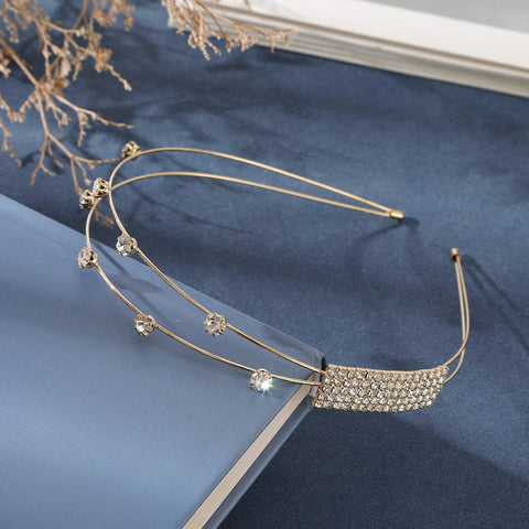 Metal Gold Silver Headband