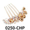 Rhinestone Butterfly Hair Comb Pin