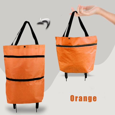 Foldable Shopping Trolley Bag