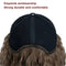 8 Inches Wavy Hair Wig Baseball Cap