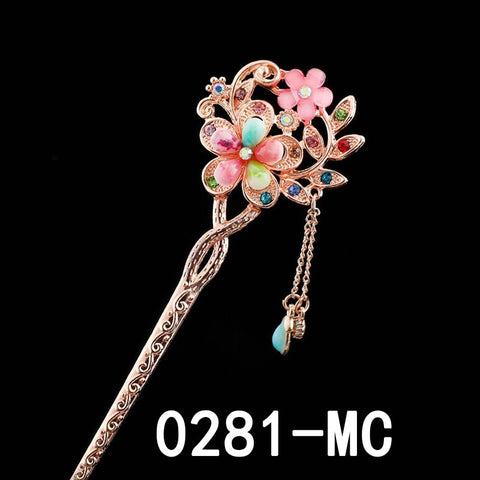 Crystal Antique Hair Stick