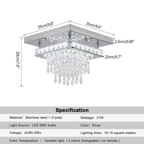 AstraGlow Crystal Chandelier