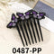 Exquisite Colorful Butterfly Hair Comb Pin