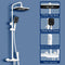 Digital Rainfall Brass Shower