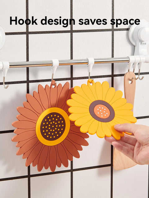 3PCS/Set Sunflower Coasters