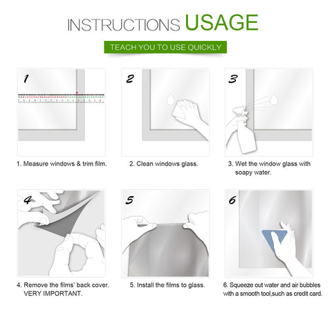 DIY 3D Window Privacy Film